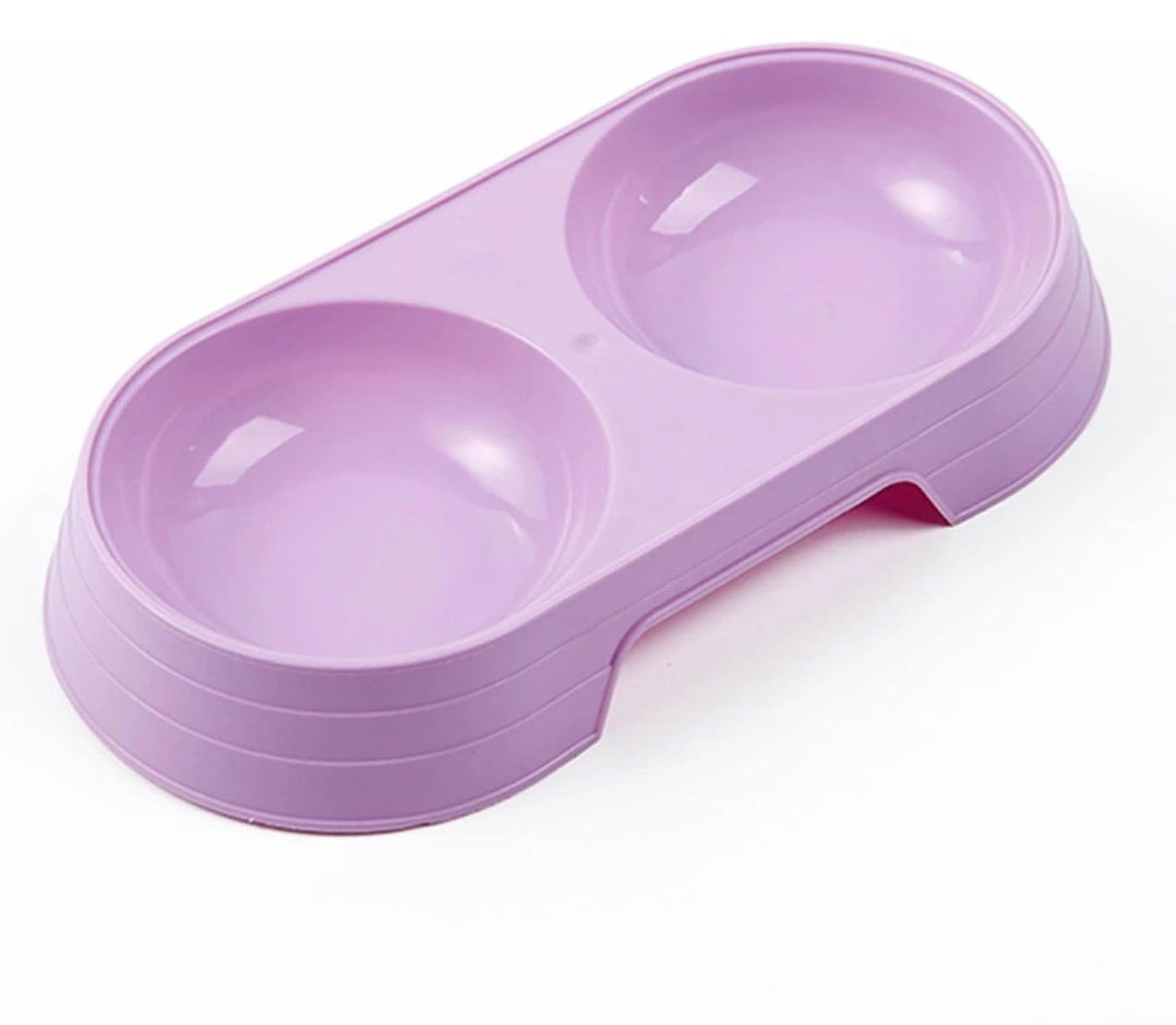 Double Pet Food and Water Bowl