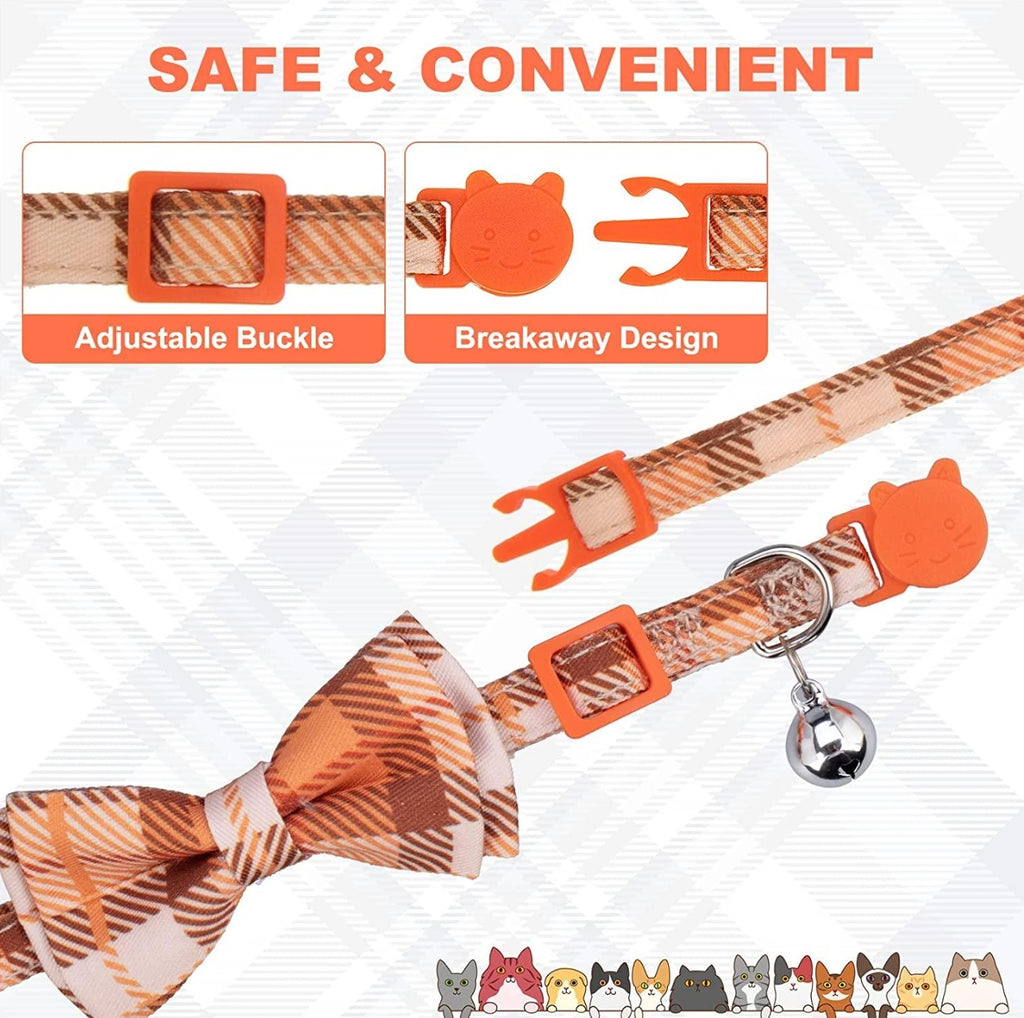 VKPETFR Breakaway Cat Collar Set