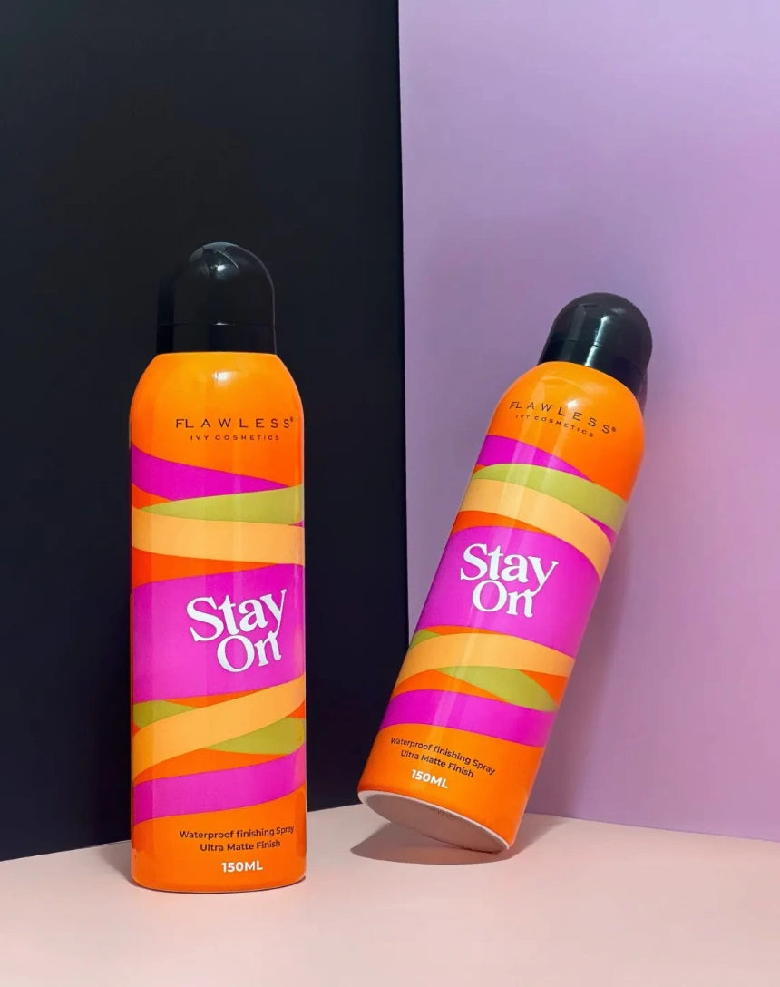 Flawless Ivy Cosmetics Stay On Waterproof Setting Spray