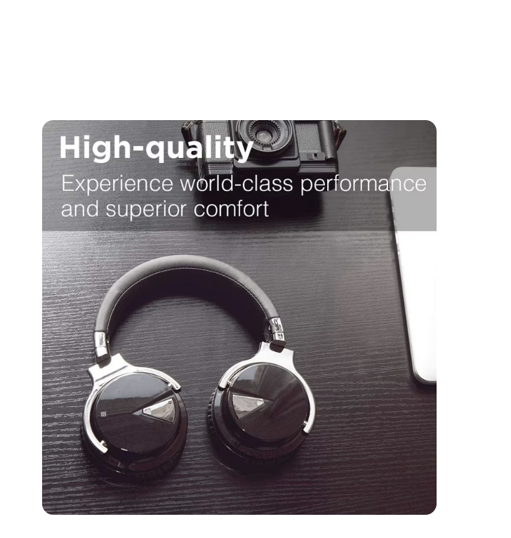 COWIN E7 Pro Active Noise Cancelling Wireless Headphones