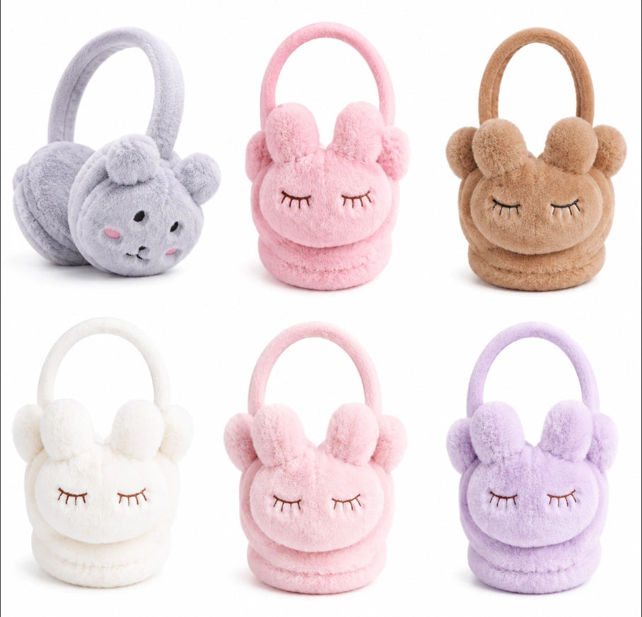 Plush Animal Earmuffs