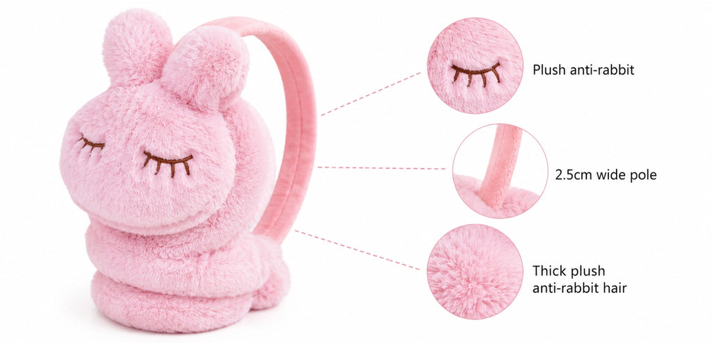 Plush Animal Earmuffs