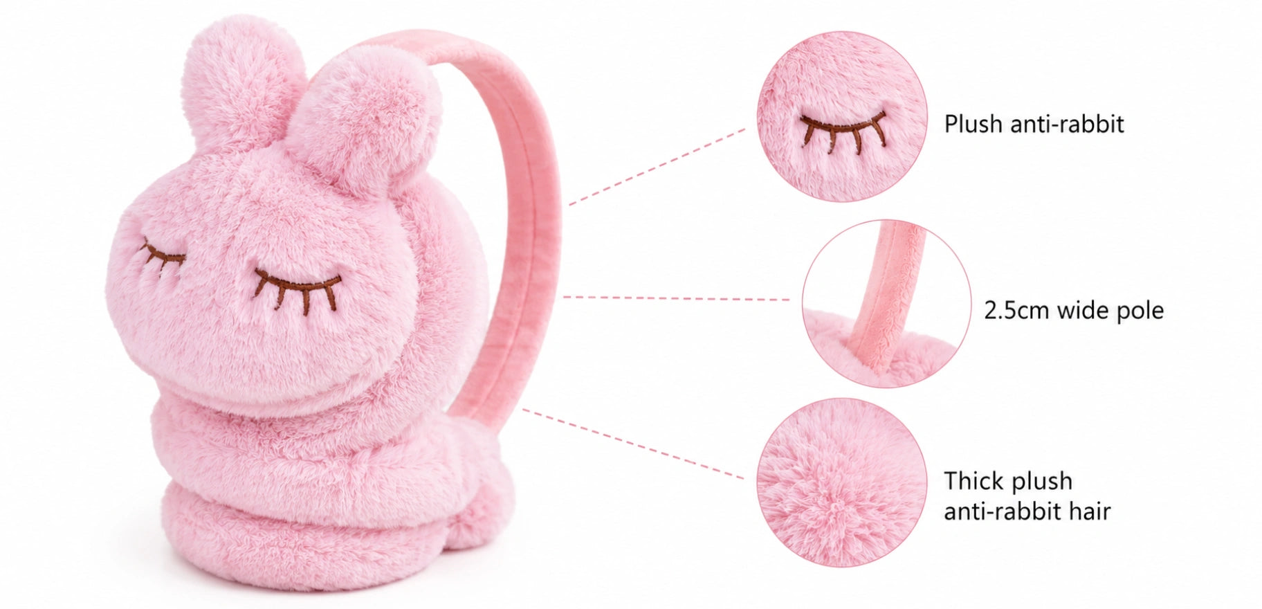 Plush Animal Earmuffs