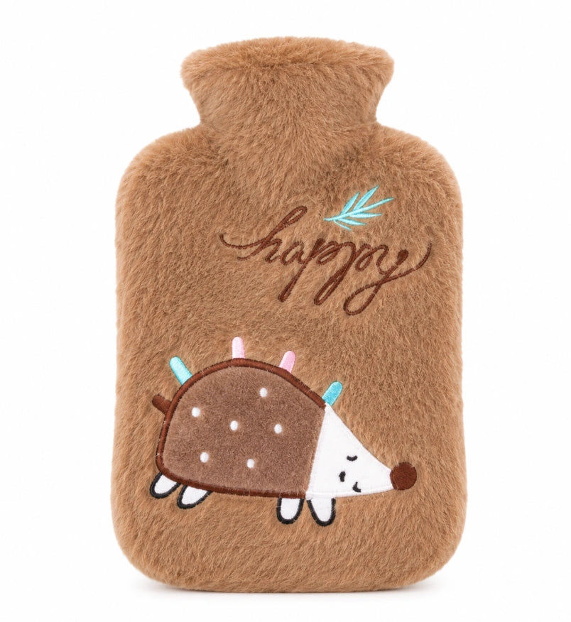 Cozy Comfort Plush Hot Water Bottle