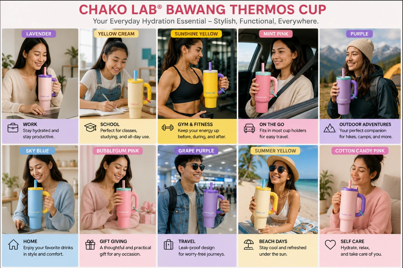 Chako Lab Bawang Smart Thermos Cup