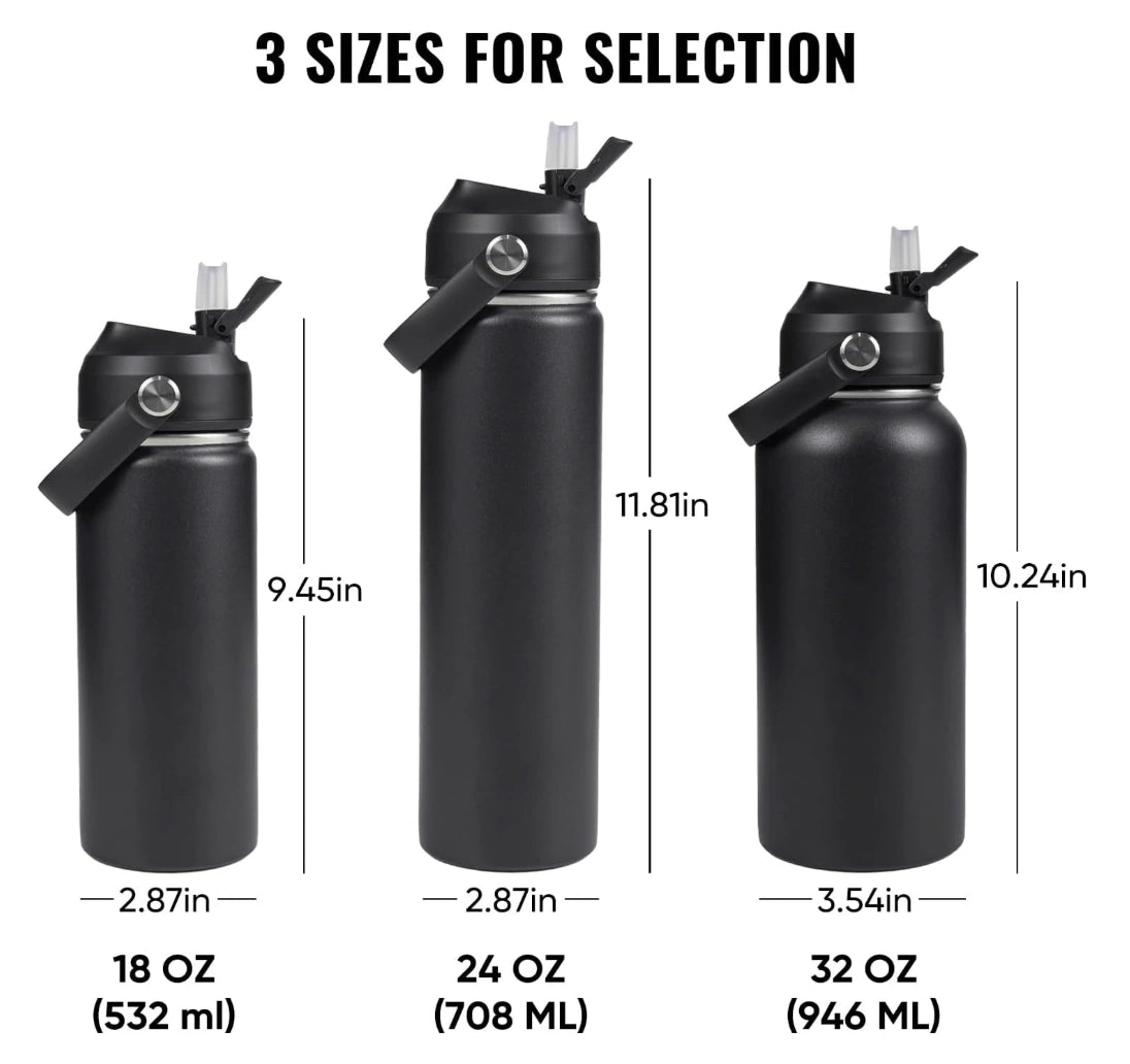 Fijinhom Insulated Stainless Steel Water Bottle