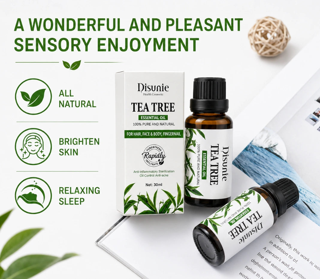 Disunie Tea Tree Essential Oil.