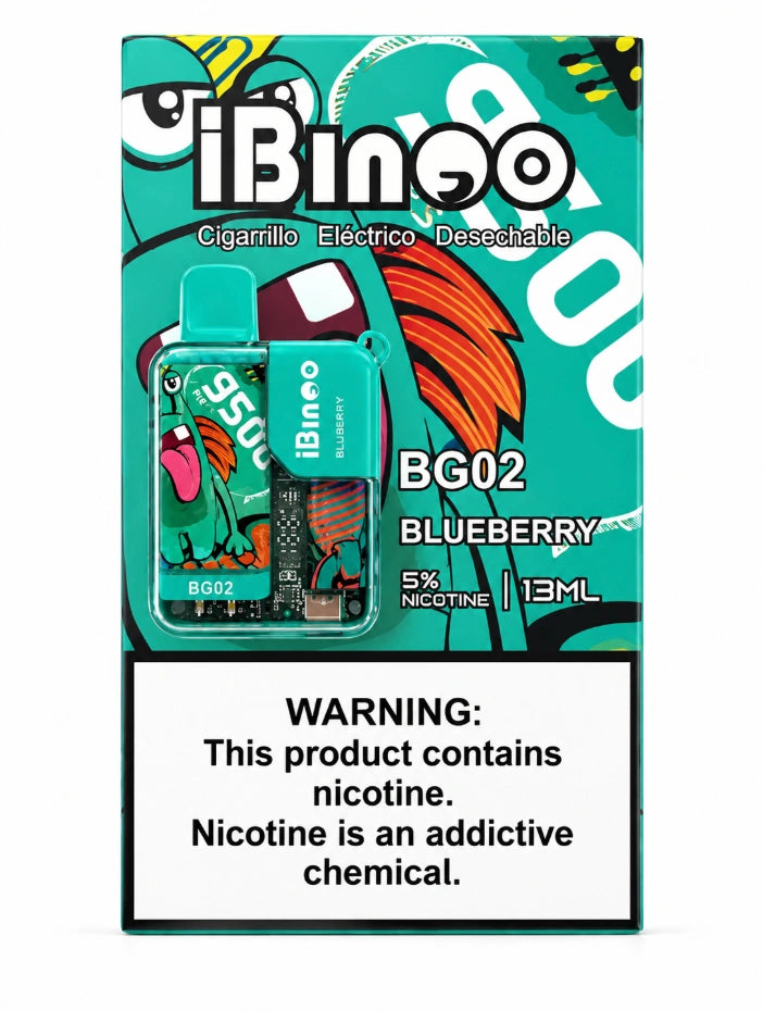 iBingo BG02 Disposable Electronic Cigarette (Cigarrillo Eléctrico Desechable)