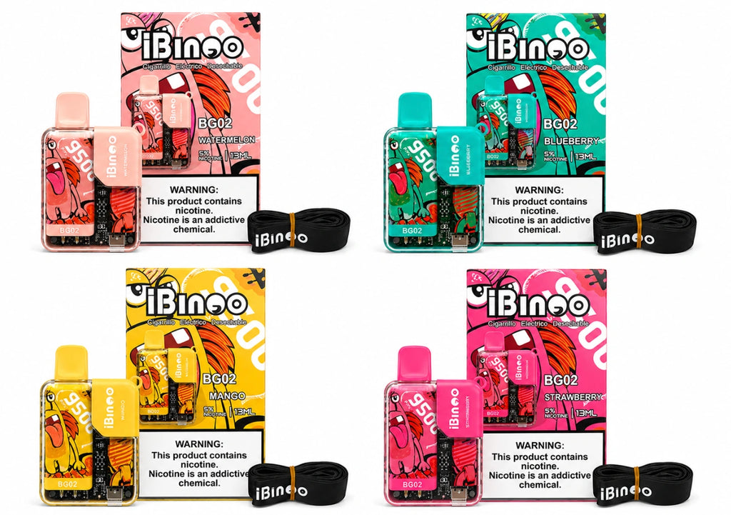 iBingo BG02 Disposable Electronic Cigarette (Cigarrillo Eléctrico Desechable)