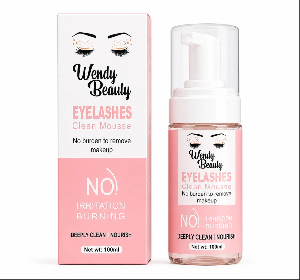 Wendy Beauty Eyelashes Clean Mousse.