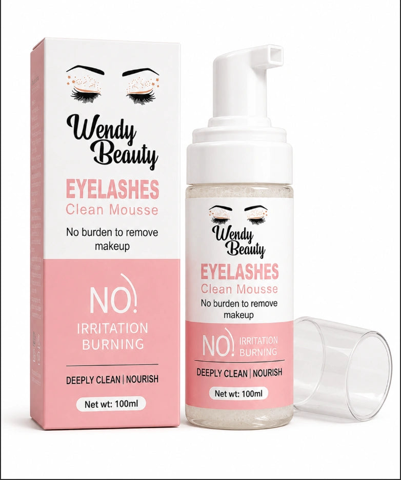 Wendy Beauty Eyelashes Clean Mousse.