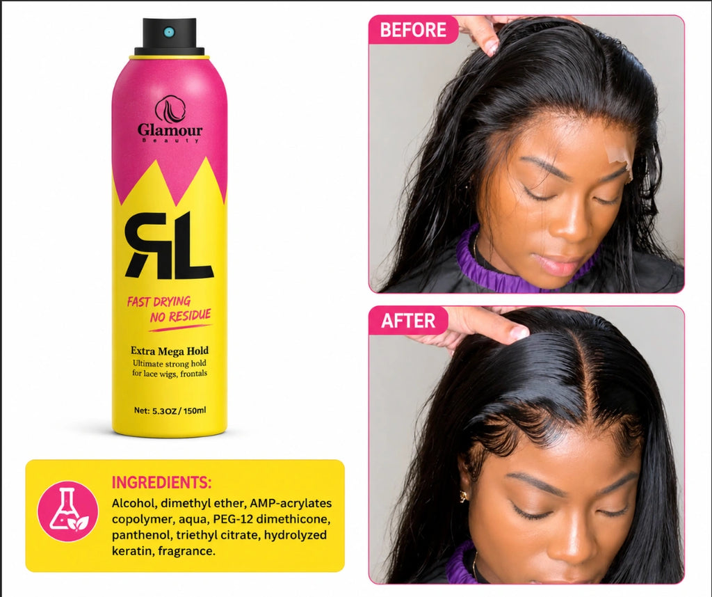 Glamour Beauty Extra Mega Hold Hair Spray (150ml)
