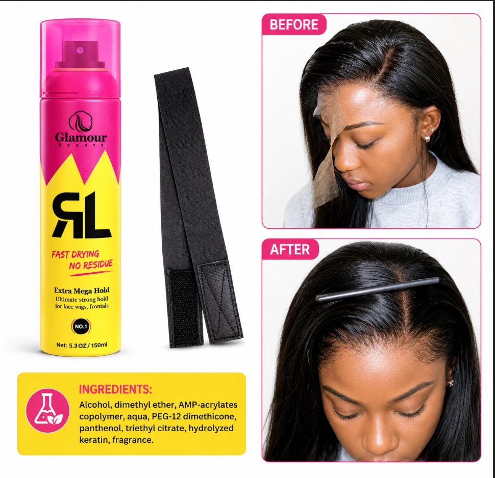 Glamour Beauty Extra Mega Hold Hair Spray (150ml)