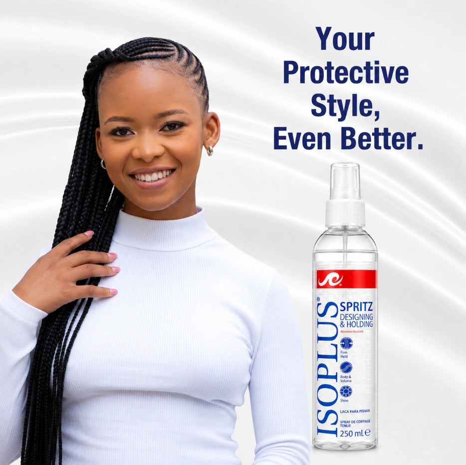 Isoplus® Designing & Holding Spritz (250 mL / 8.5 fl. oz. bottle).