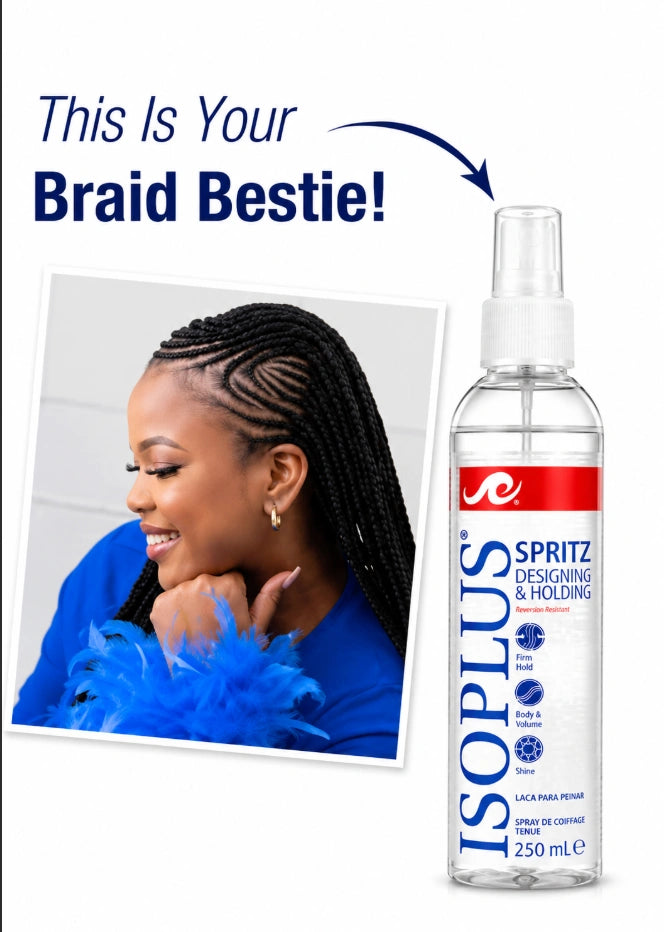 Isoplus® Designing & Holding Spritz (250 mL / 8.5 fl. oz. bottle).