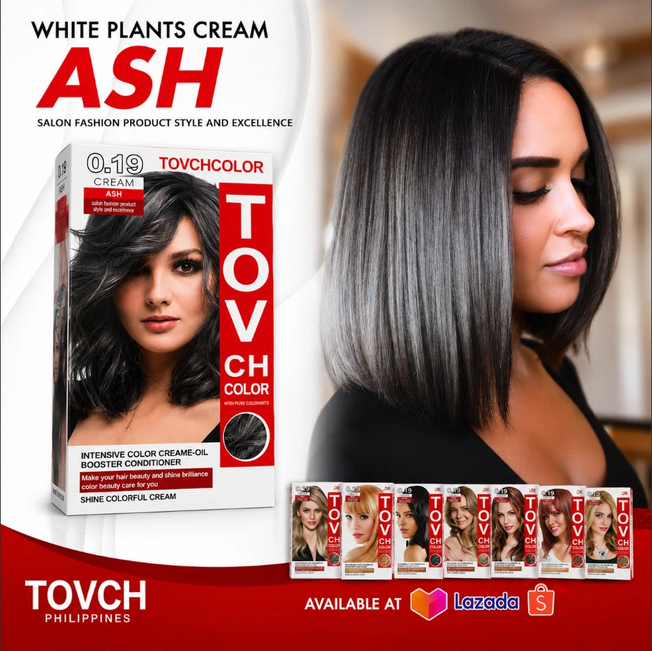 Touchcolor Intensive Color Creame-Oil Hair Dye in the shade 0.19 Ash.
