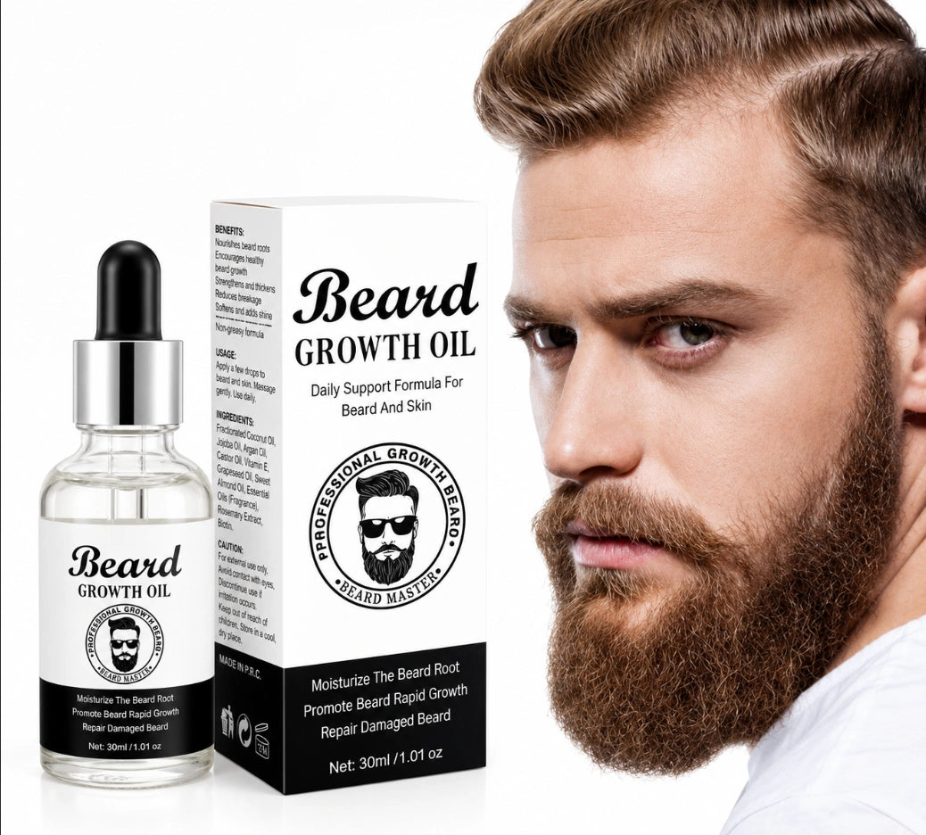 Beard Master Beard Growth Oil.