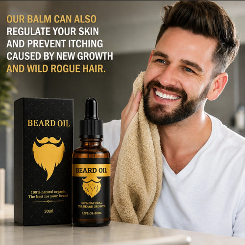 100% Natural Organic Beard Oil (The Best for Your Beard).