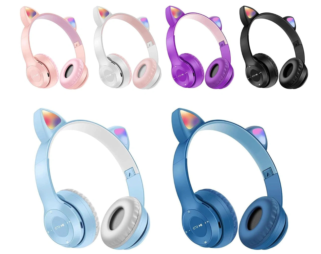 P47M Wireless Cat Ear Headphones