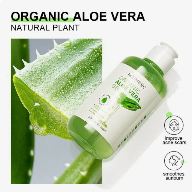 Kormesic Organic Aloe Vera Gel (200ml)