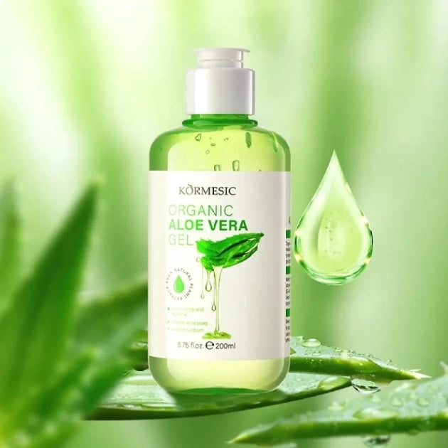 Kormesic Organic Aloe Vera Gel (200ml)