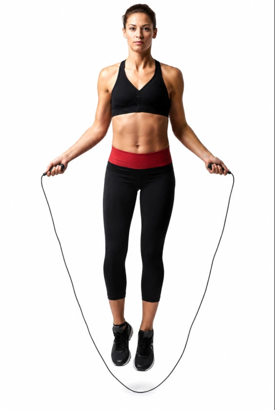 Jump Rope with a Built-in Mechanical Jump Counter
