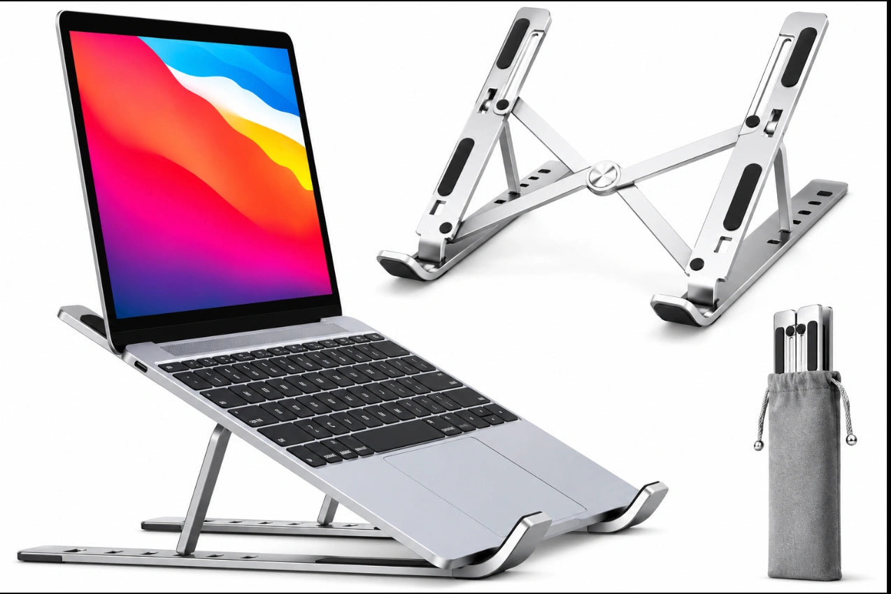 Adjustable Aluminum Ergonomic Laptop Stand