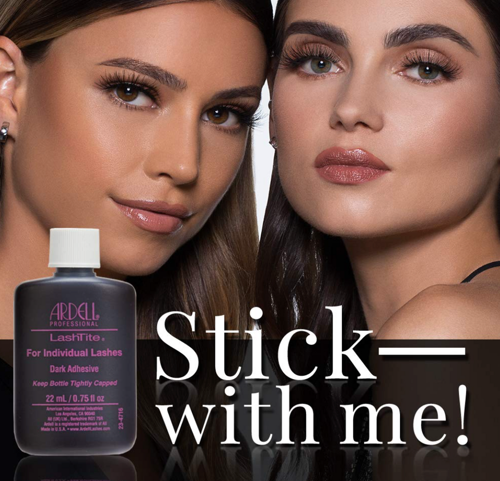 Ardell Professional LashTite Dark Adhesive for Individual Lashes.